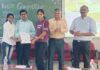 शेळके कॉलेज ऑफ फार्मसीच्या शिरपेचात मानाचा तुरा; राष्ट्रीय पोस्टर स्पर्धेत विद्यार्थिनींचा ठसा