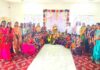 वाखारी येथील फार्मसी कॉलेजमध्ये गणरायाचे उत्साहात आगमन